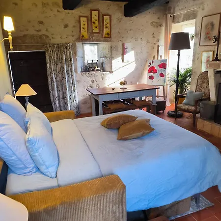 Bed and Breakfast Les 2 Brigards à Monestier  Chambre photo